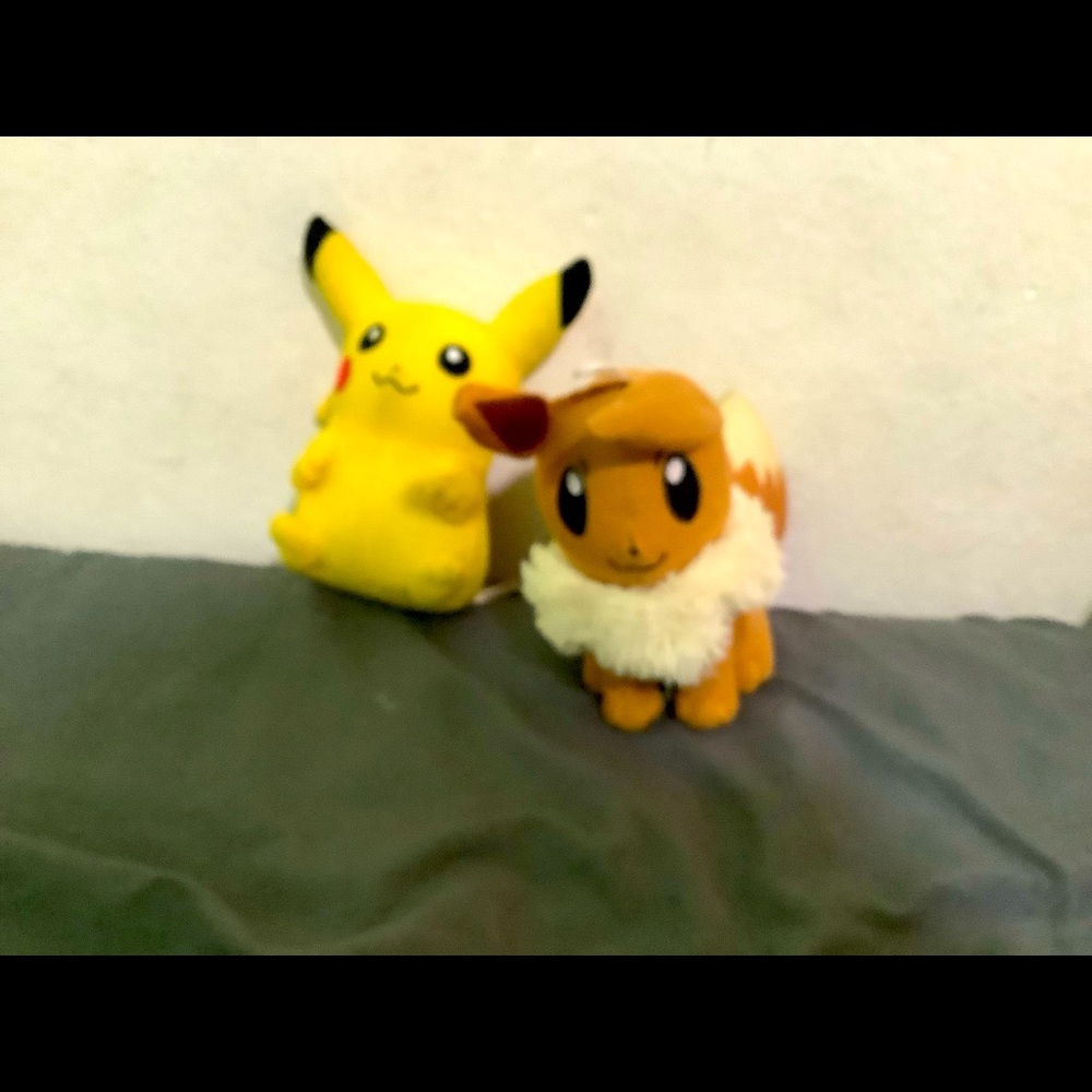 Pokémon plushies